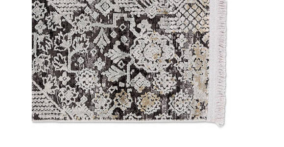 WEBTEPPICH - Anthrazit/Silberfarben, Design, Textil (200/290cm) - Novel