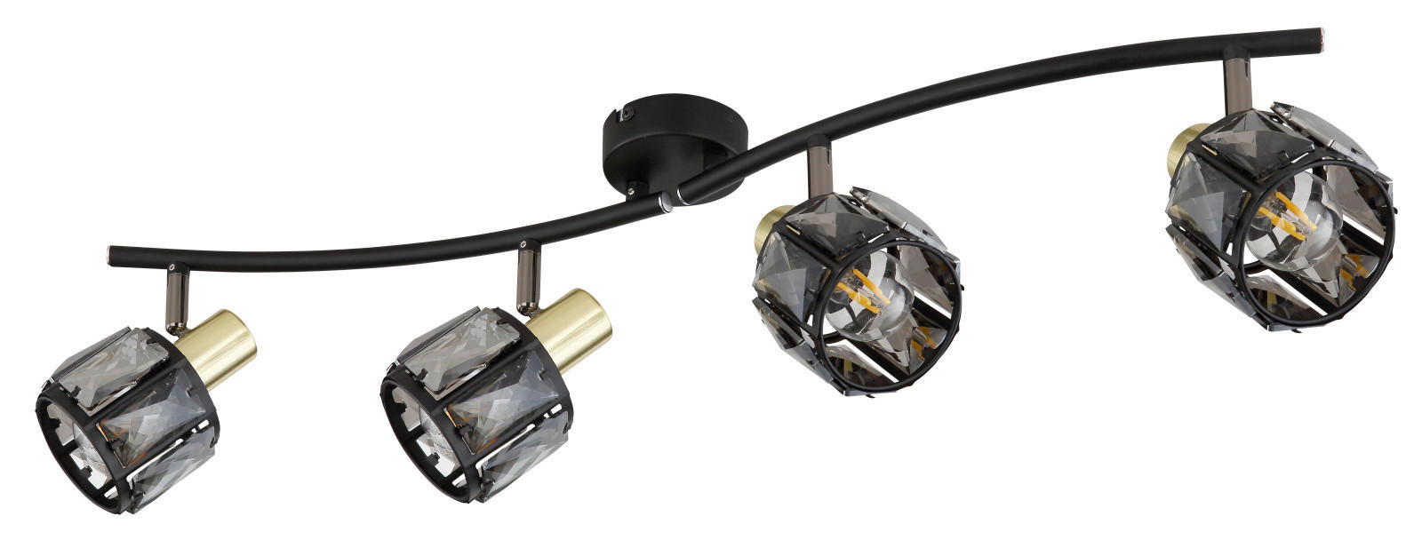 PROIECTOR - Design, sticlă/metal (70/31.5/18cm) - Globo