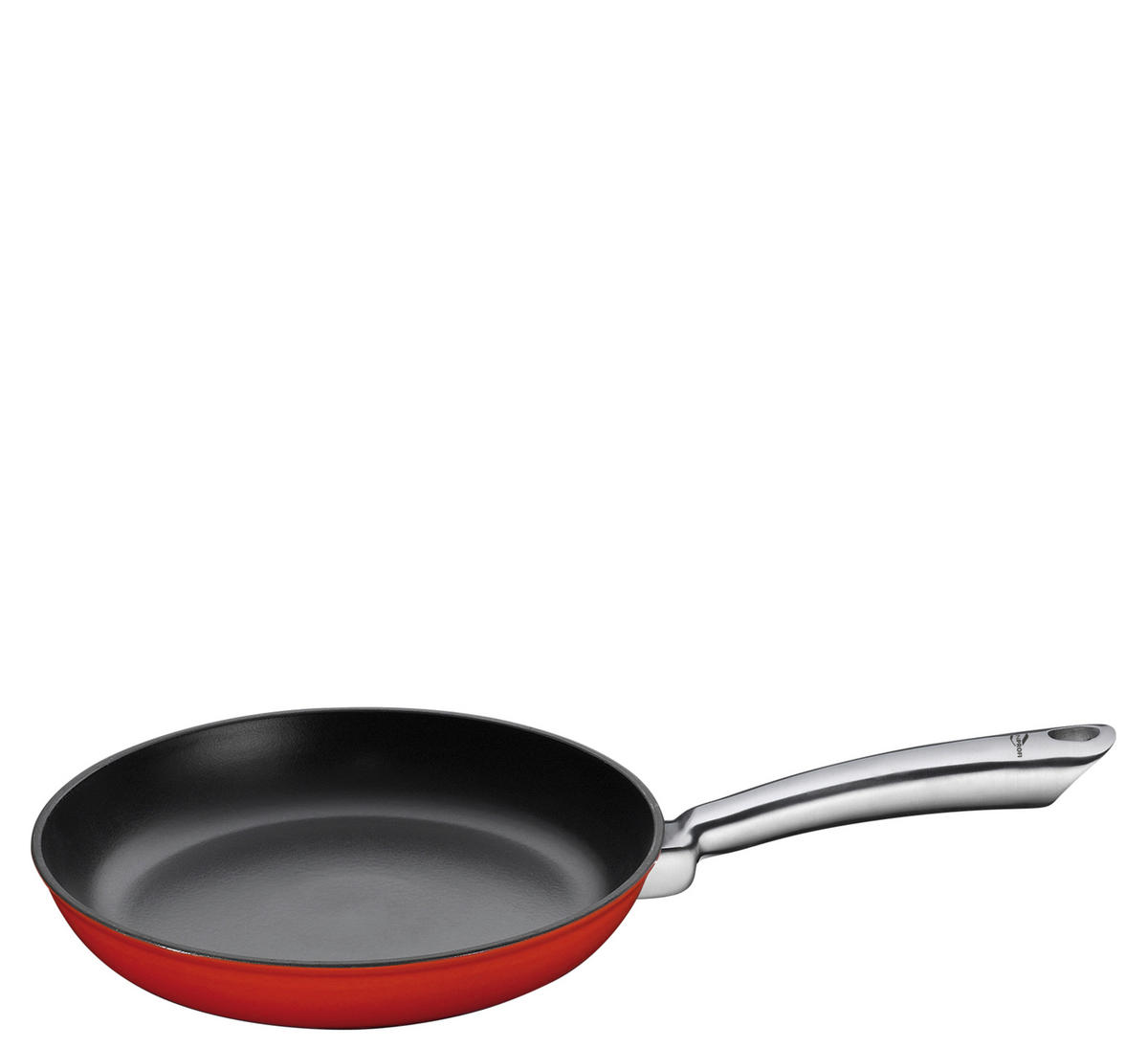 BRATPFANNE PROVENCE Emaille  - Rot, Basics, Metall (28/5cm) - KÜCHENPROFI