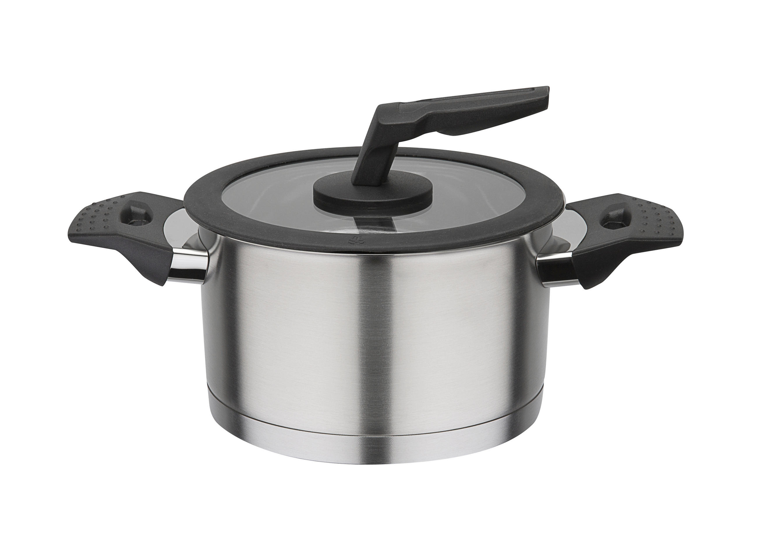 KOCHTOPFSET APART 4-teilig  - Klar/Edelstahlfarben, Basics, Glas/Metall - GSW