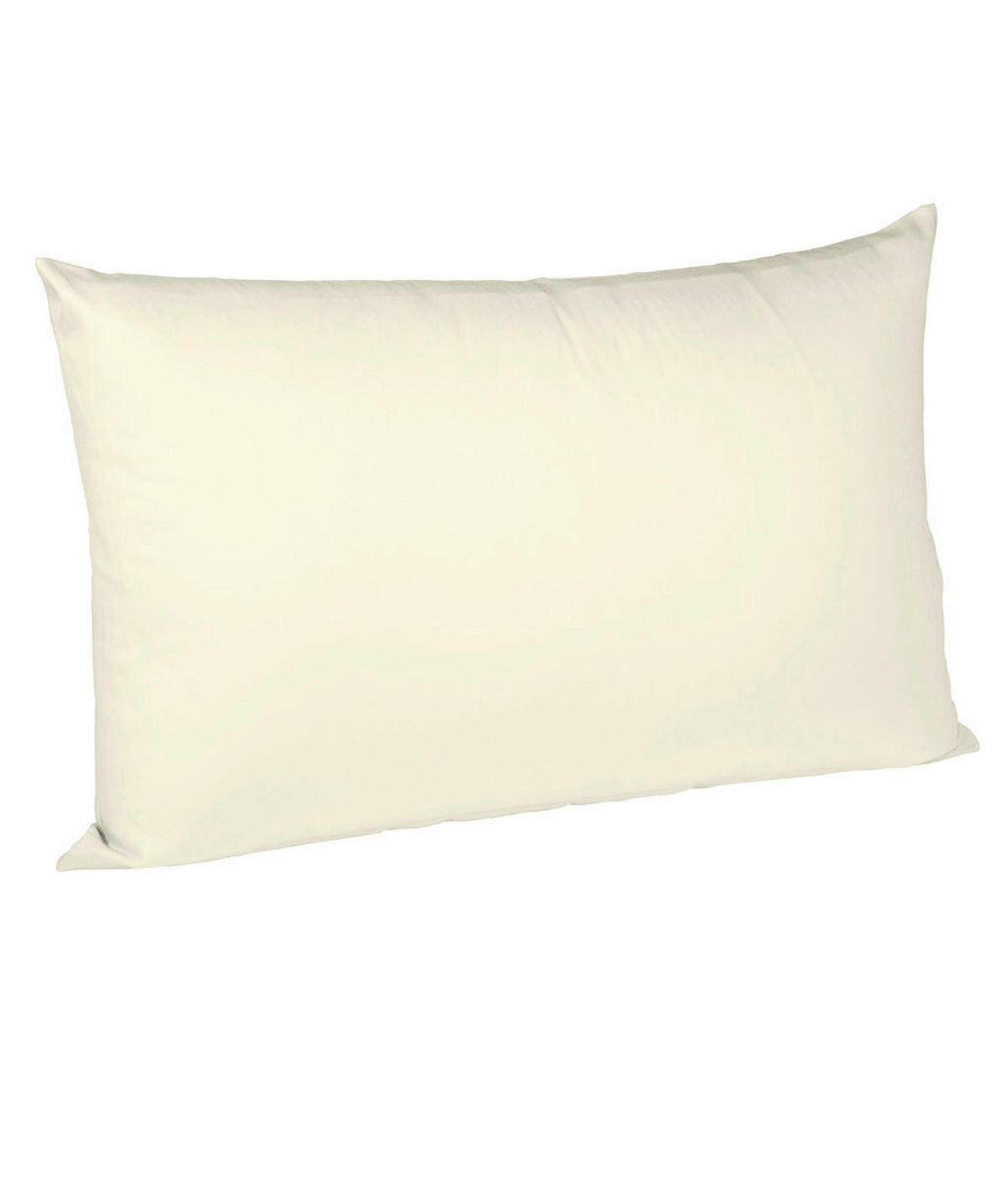 OBLIEČKA NA VANKÚŠ, 50/70 cm, bavlna - krémová, Basics, textil (50/70cm) - Fleuresse