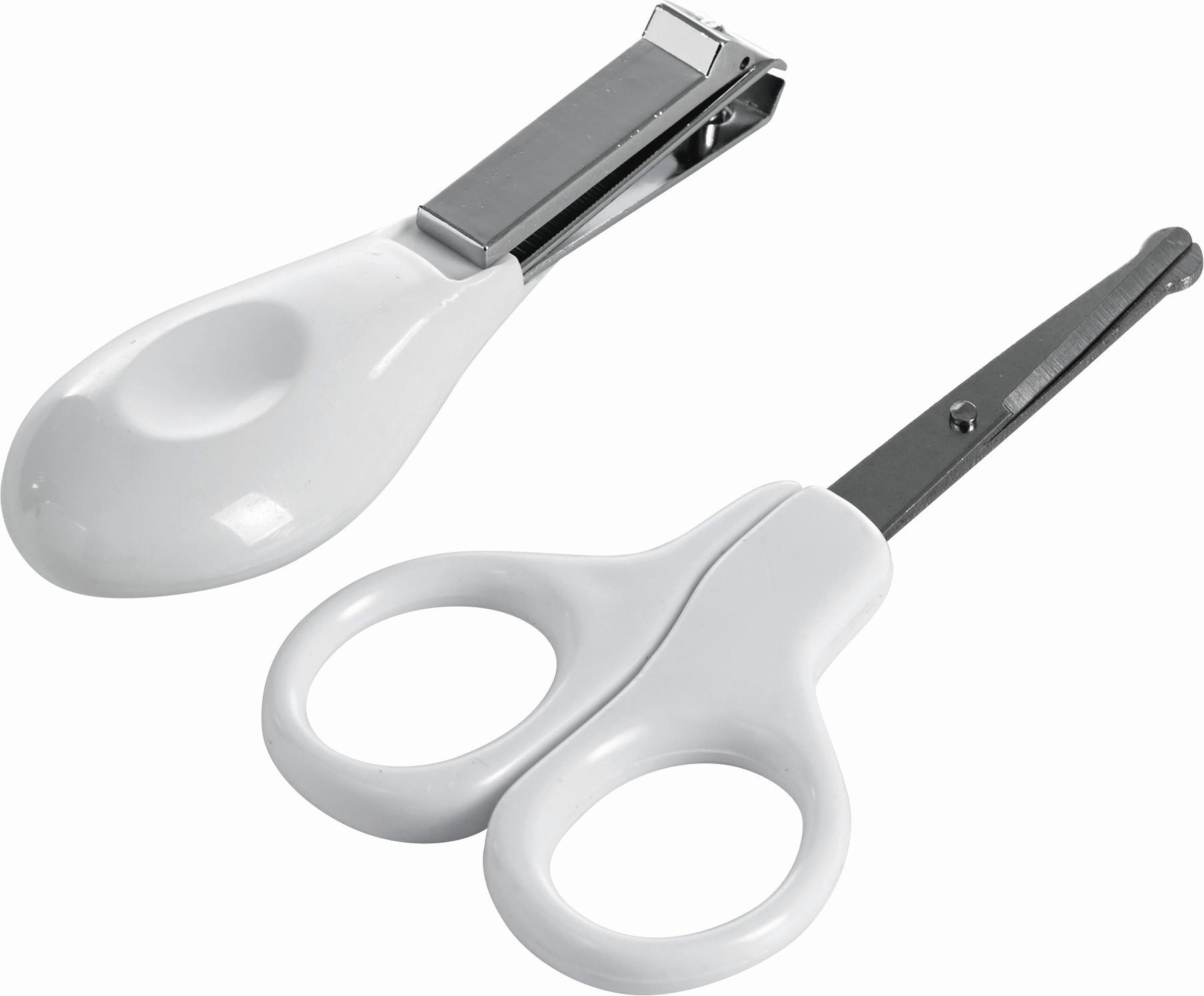 MANIKÜRESET  2-teilig  - Weiß, Basics, Kunststoff/Metall (17.5/9.9cm) - My Baby Lou
