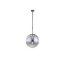 HÄNGELEUCHTE 30/150 cm    - Chromfarben, Konventionell, Glas (30/150cm)