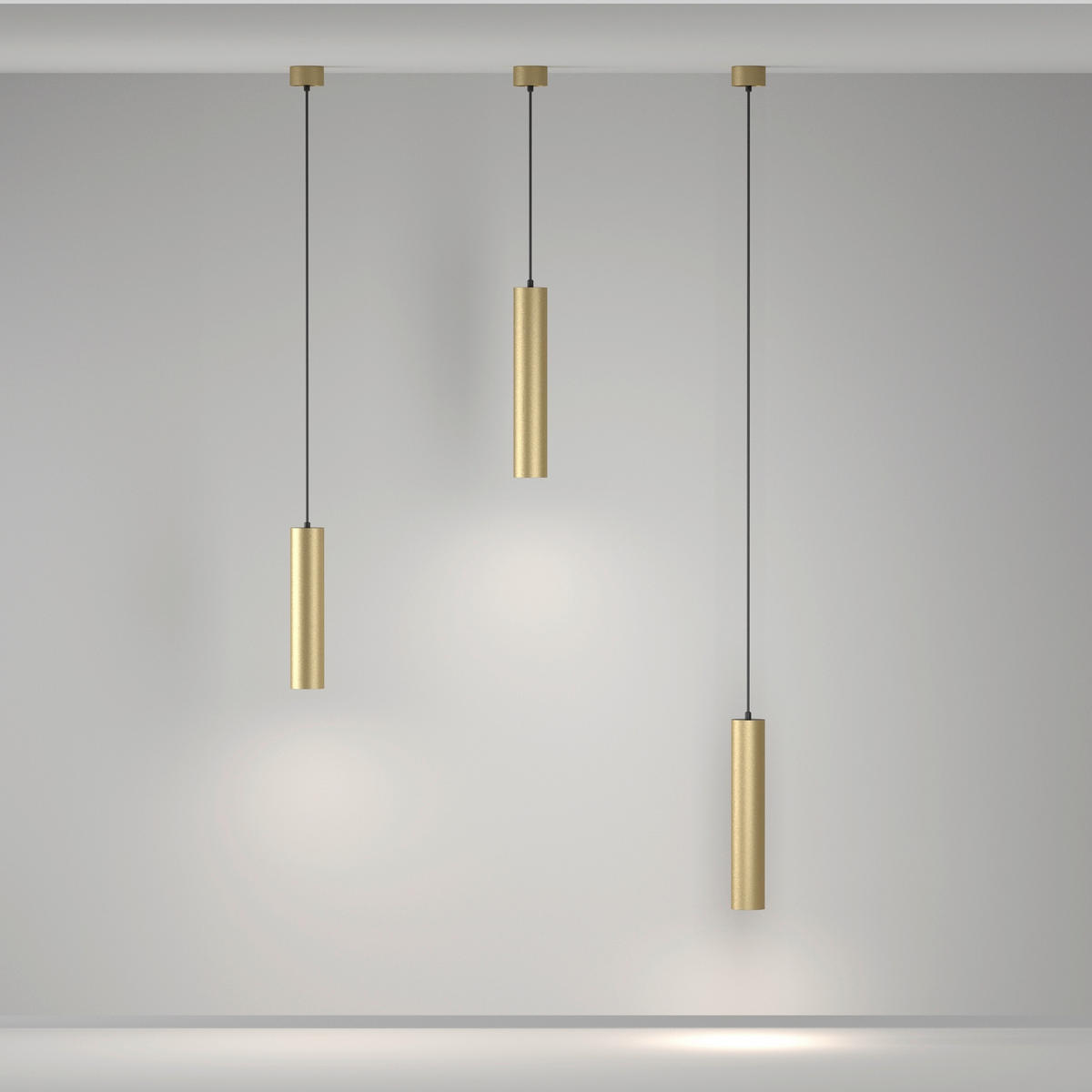 PENDELLAMPA Artisan 5.4/133 cm  - guldfärgad, Design, metall (5.4/133cm) - MAYTONI