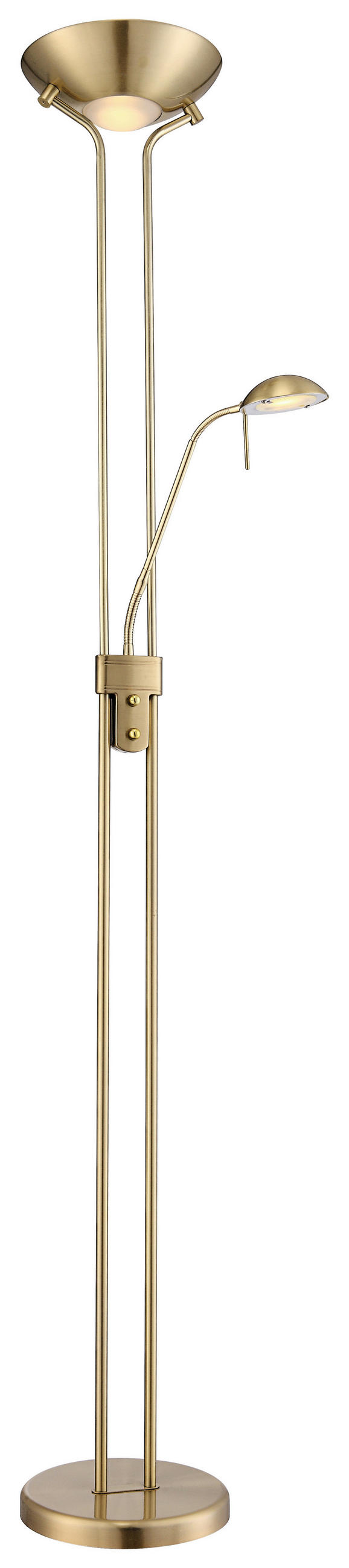 LED-UPLIGHT 25,5/180 cm    - mässingsfärgad, Basics, metall/glas (25,5/180cm) - Best Price