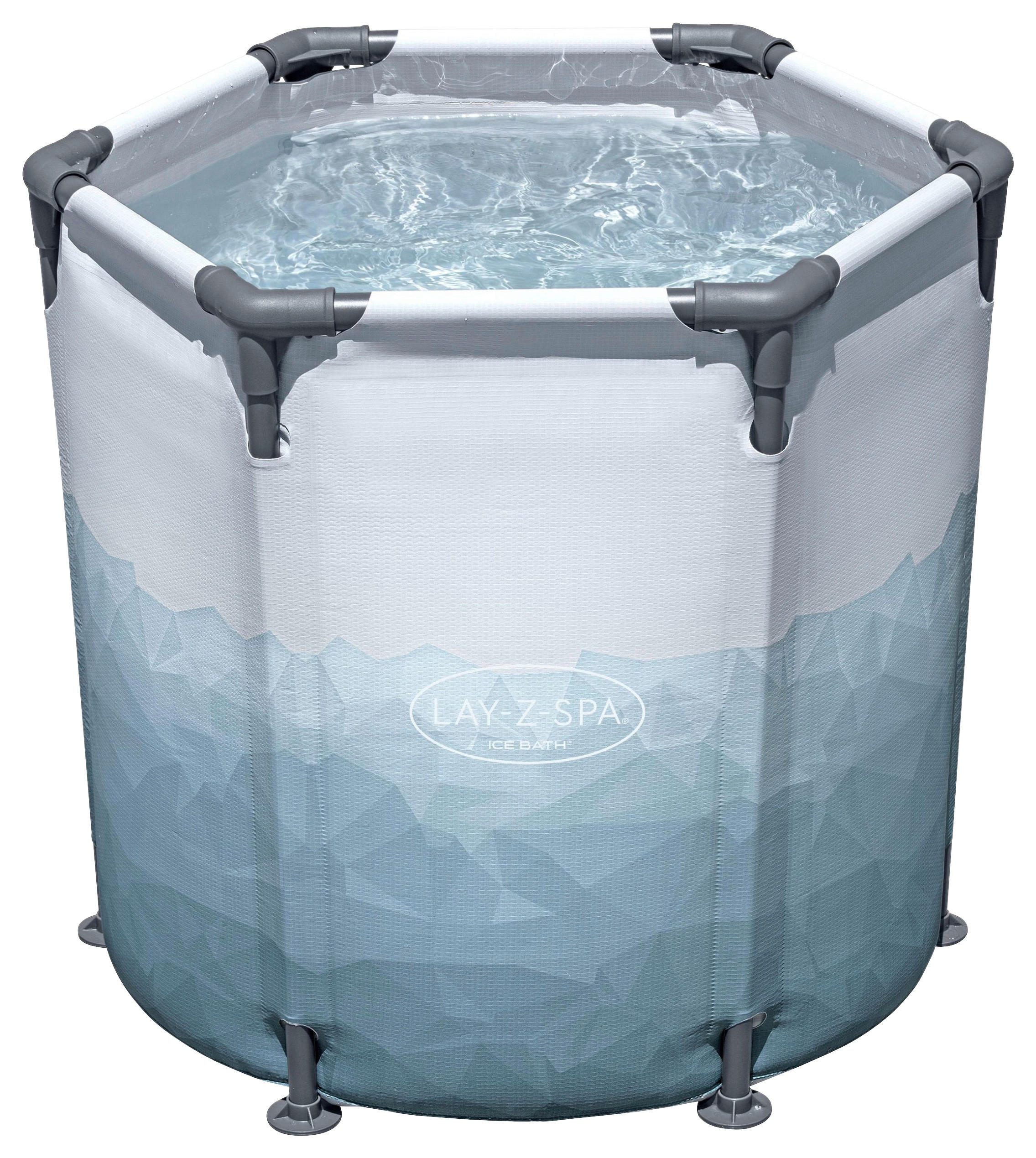 BADEFASS 6002K EISFASS 90/80 cm  - Hellblau, KONVENTIONELL, Kunststoff/Metall (90/80cm) - Bestway