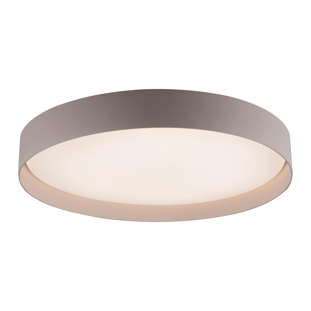 LED-DECKENLEUCHTE SW TAVOLI 49/49/7,3 cm   - Sandfarben, KONVENTIONELL, Kunststoff/Metall (49/49/7,3cm) - Schöner Wohnen
