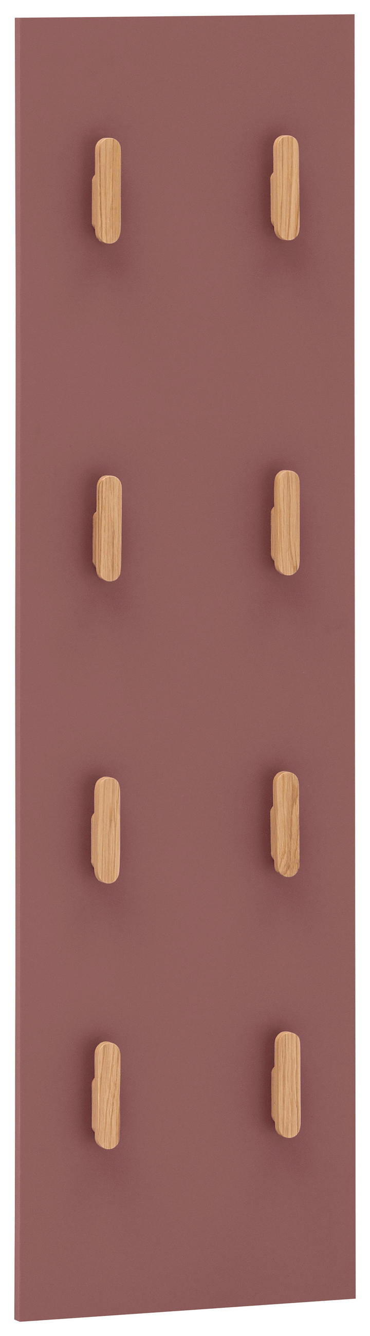 GARDEROBENPANEEL  in 30/110,6/2,6 cm  - Mauve, Design, Holzwerkstoff (30/110,6/2,6cm) - MID.YOU