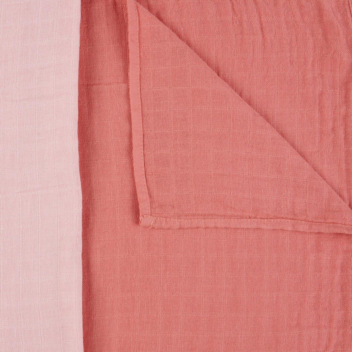 MUŠELÍNOVÉ PLIENKY 2 ks - koralová/ružová, Trend, textil (85/85cm) - Patinio