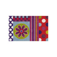FUSSMATTE 64/168 cm  - Violett, Basics, Kunststoff/Textil (64/168cm) - Kayoom
