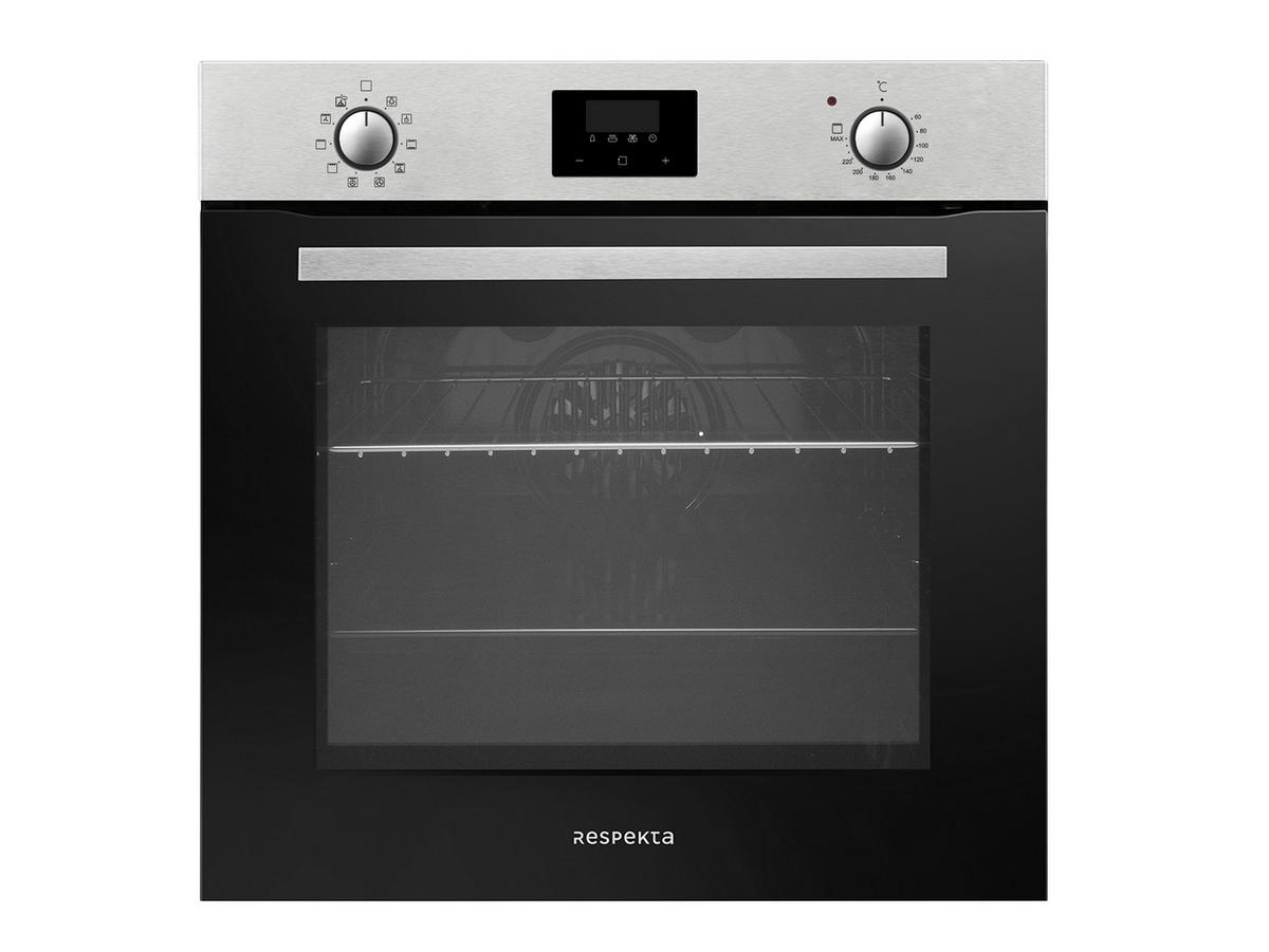 KÜCHENBLOCK 320 cm   in Weiß  - Wildeiche/Edelstahlfarben, Design, Holzwerkstoff/Kunststoff (320cm) - Respekta