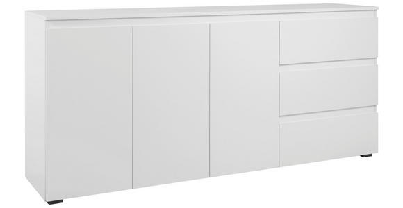 SIDEBOARD in 178/80/40 cm - Schwarz/Weiß, Design, Holzwerkstoff/Kunststoff (178/80/40cm) - Carryhome