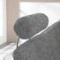 WOHNLANDSCHAFT Lederlook, Webstoff - Alufarben/Grau, KONVENTIONELL, Textil/Metall (167/303/229cm) - Xora