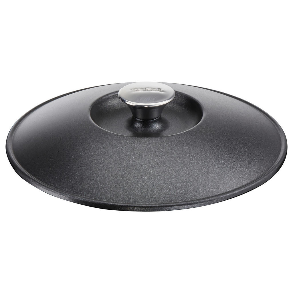 Thumbnail - Tefal Kochtopf Trattoria, Schwarz, Edelstahl, Metall, 6,7 L, rund, 30x14.5x34.5 cm, backofengeeignet, hitzebeständige Gr...