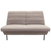 2-SITZER-SOFA in Braun, Beige  - Beige/Schwarz, Design, Textil/Metall (145/92/103cm) - LOOKS by W.Joop