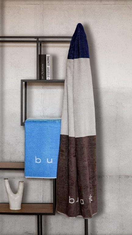 PEŠKIR ZA PLAŽU 100/180 cm , braon  - braon, Osnovno, tekstil (100/180cm) - Bugatti