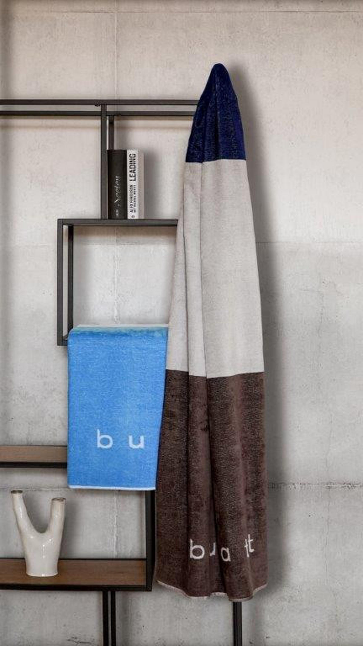 RUČNIK ZA PLAŽU 100/180 cm , smeđa  Tropea  - smeđa, Basics, tekstil (100/180cm) - Bugatti