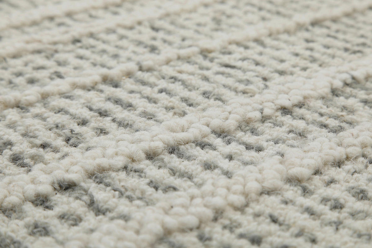 WEBTEPPICH 70/140 cm Hamptons Fortyfive Creme, Grau  - Creme/Grau, Design, Textil (70/140cm) - WECON HOME