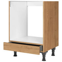 HERDUMBAUSCHRANK 60/87/56 cm  in Eichefarben  - Eichefarben, MODERN, Holzwerkstoff (60/87/56cm) - Nobilia