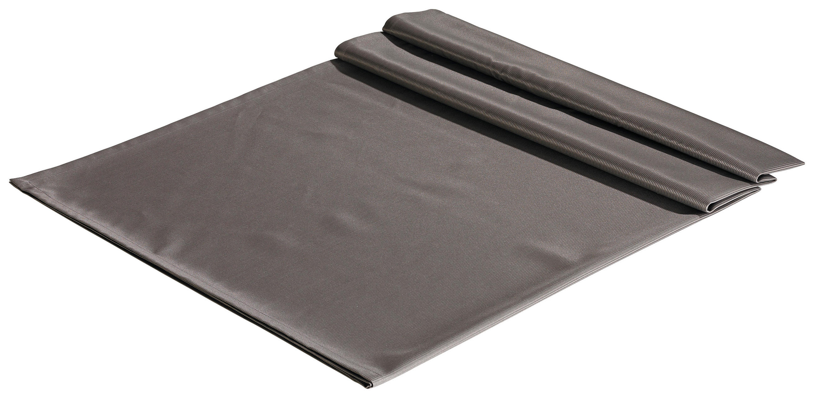 TISCHDECKE 160/260 cm  - Graphitfarben, Basics, Textil (160/260cm)