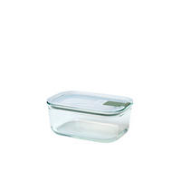 FRISCHHALTEDOSE EASYCLIP 0,7 L  - Transparent/Olivgrün, KONVENTIONELL, Glas/Kunststoff (16,7/11,9/7cm) - Mepal