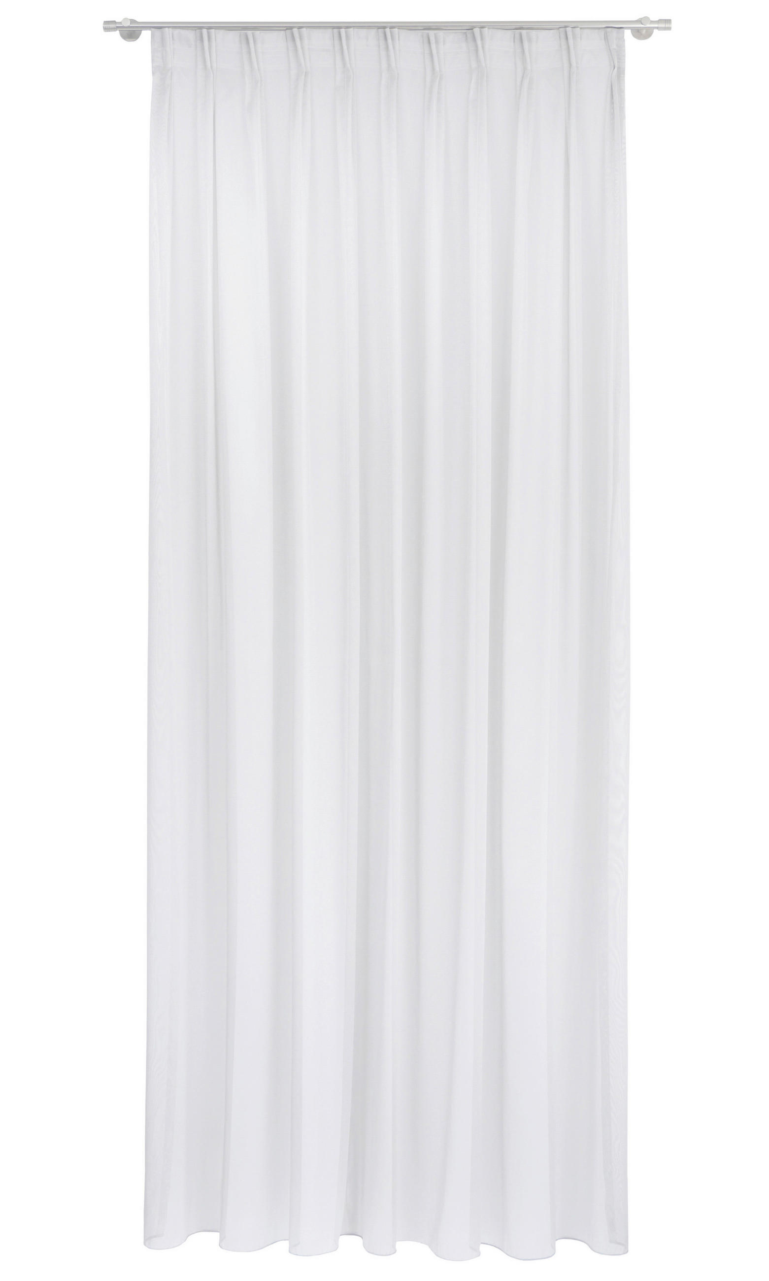 HÁLÓS FÜGGÖNY fm - fehér, Basics, textil (300cm)