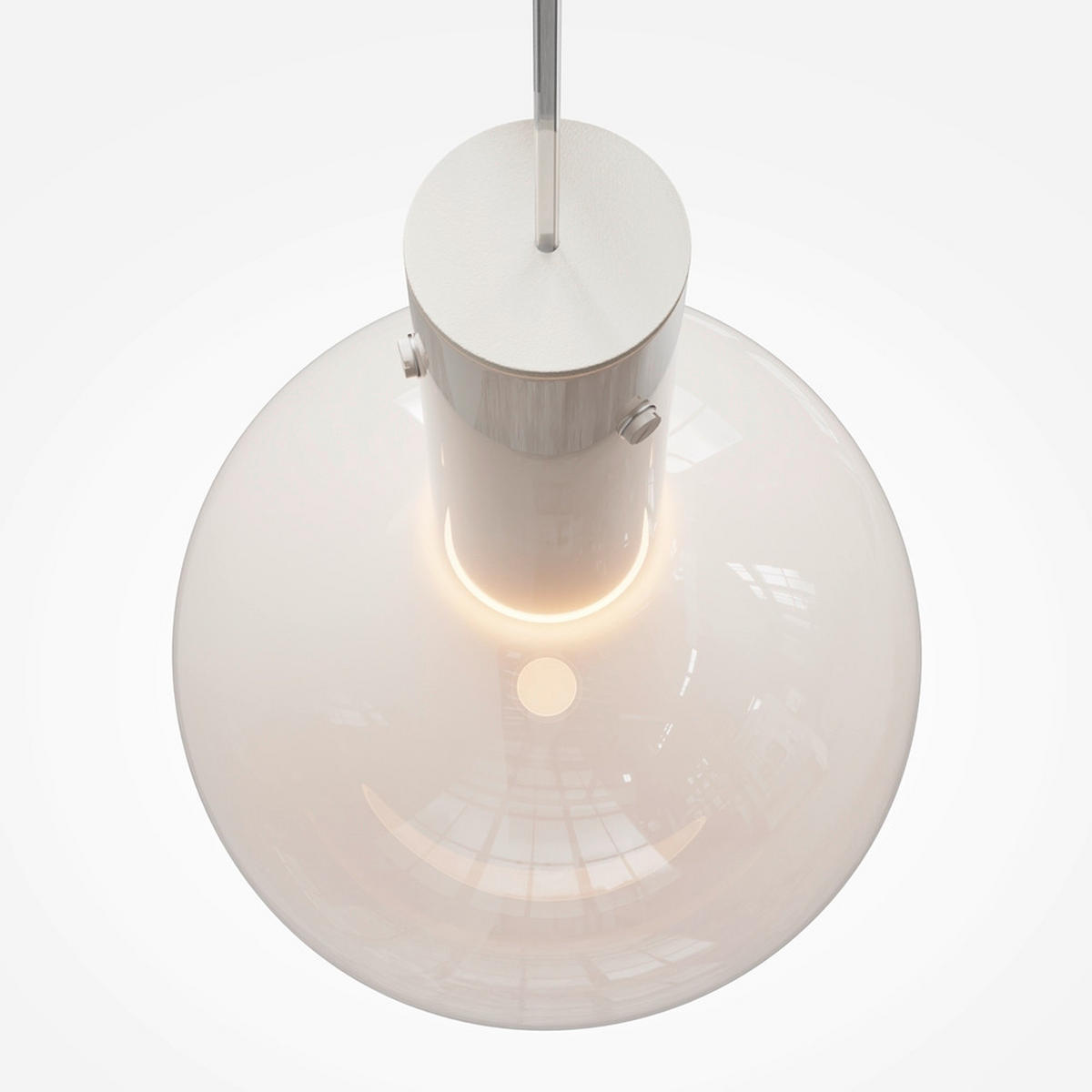 PENDELLEUCHTE 20/60 cm    - Weiss, Modern, Metall (20/60cm) - MAYTONI