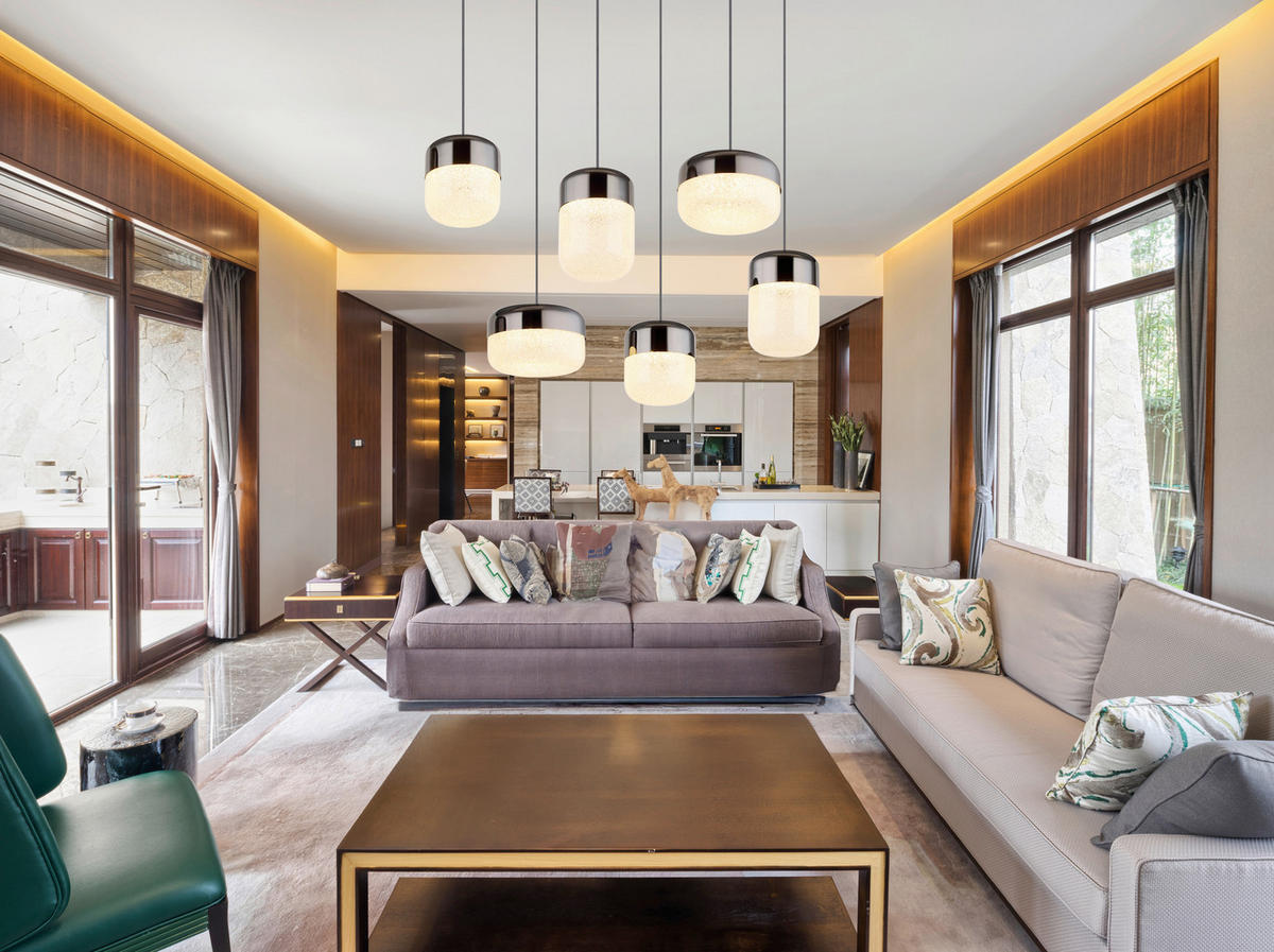 ZÁVĚSNÉ LED SVÍTIDLO,   - Design (80/32/150cm) - Globo