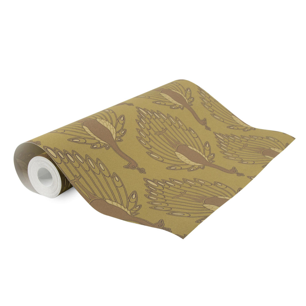 NON WOVEN-TAPET 52/1000 cm  - gul, Basics, papper/plast (52/1000cm)