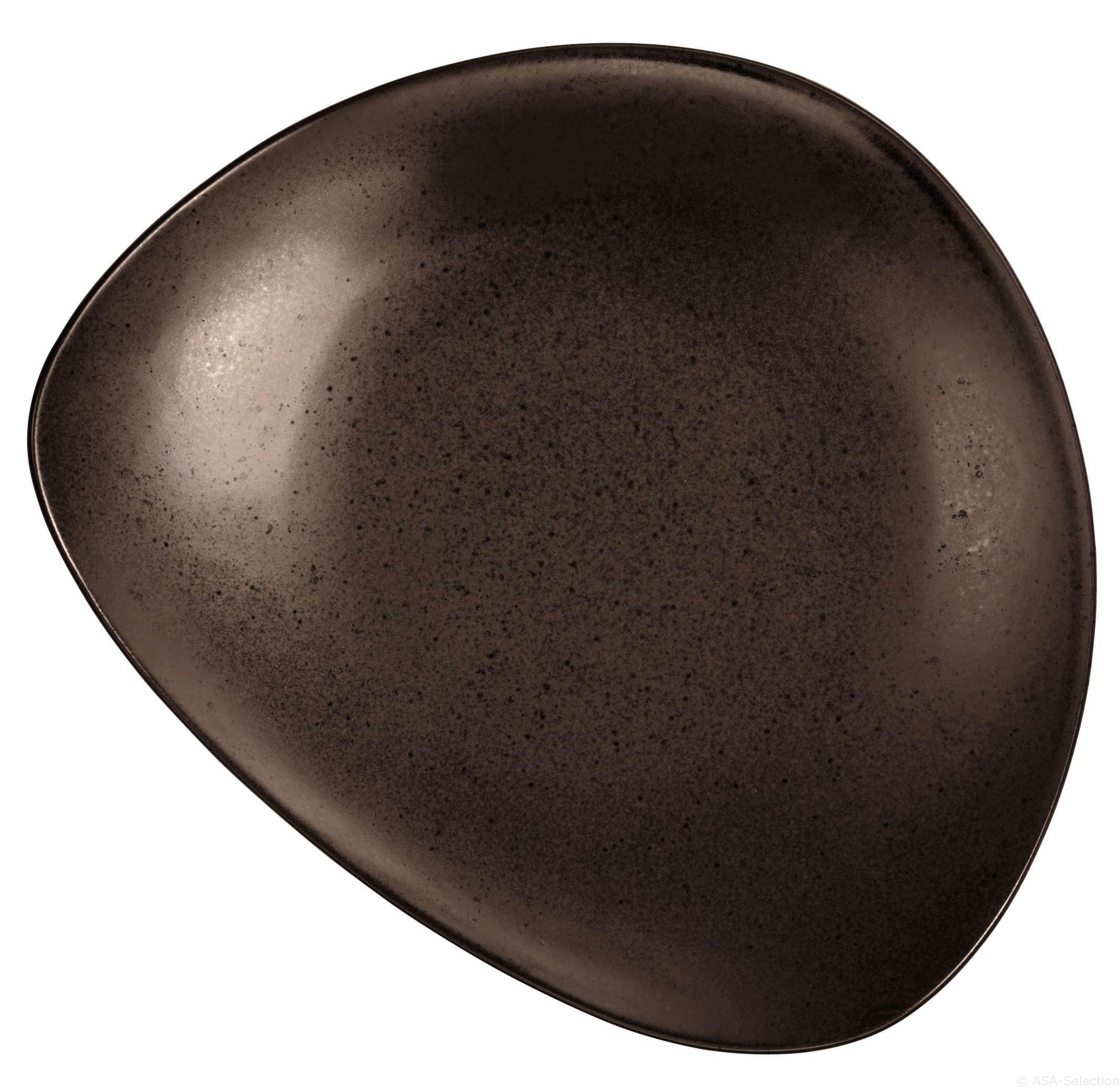PASTATELLER CUBA MARONE Feinsteinzeug  - Braun, Keramik (27/7cm) - ASA