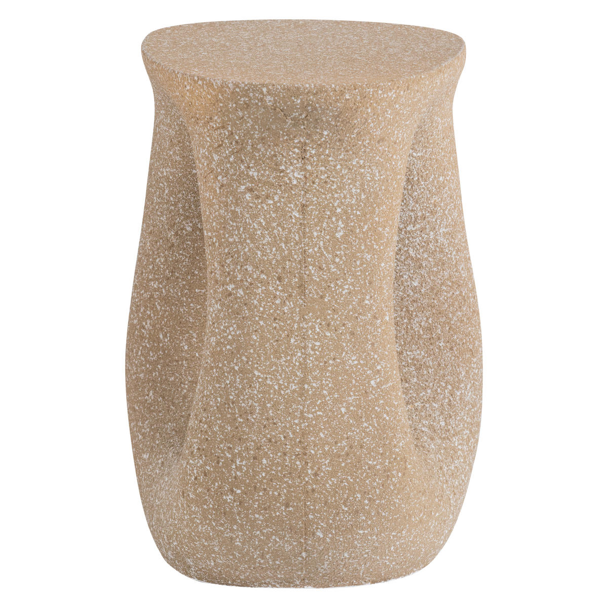 BEISTELLTISCH 42/33/45 cm Moson Beige organisch  - Beige, Design, Keramik/Metall (42/33/45cm) - Livetastic