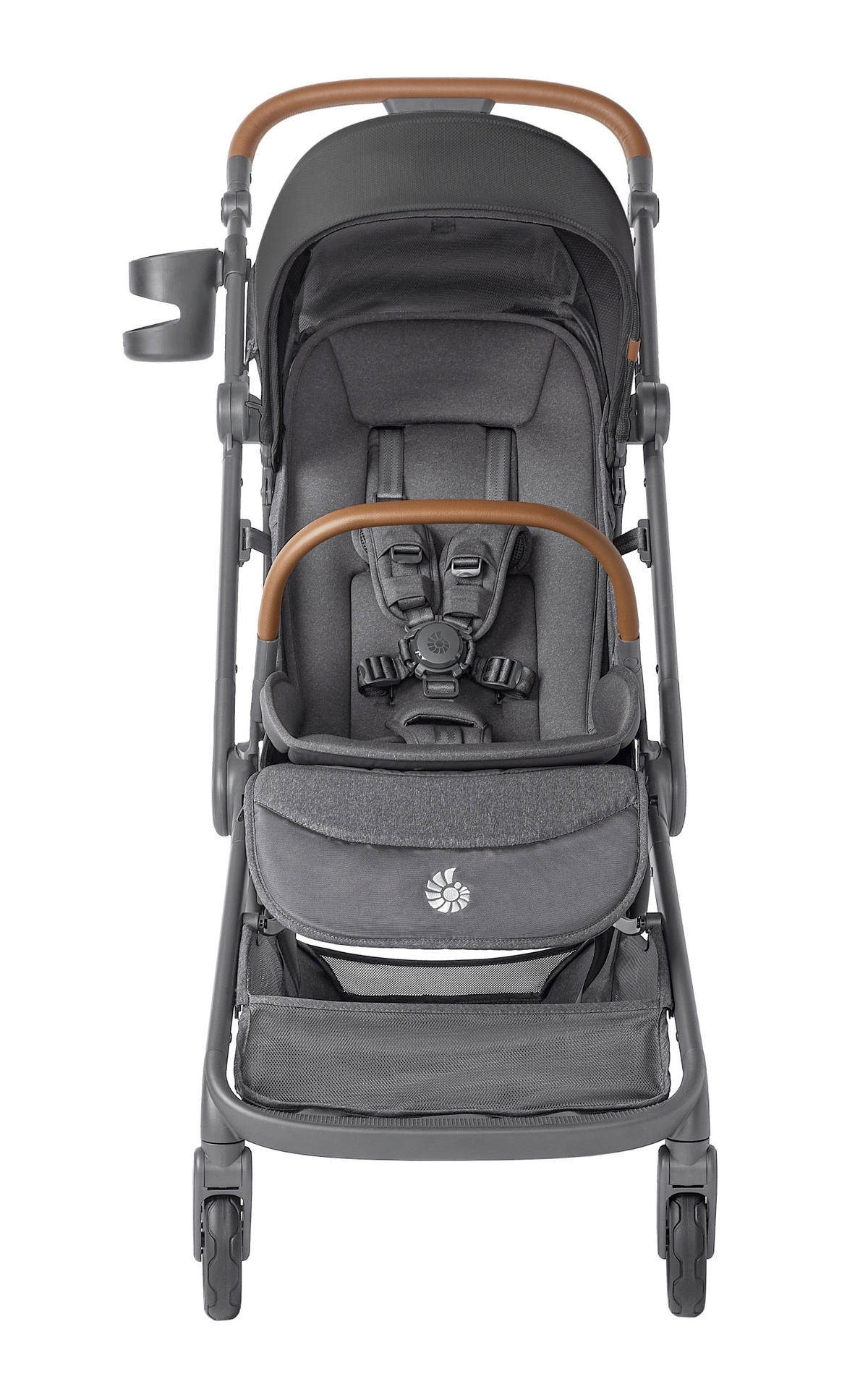 KIŠOBRAN KOLICA  METRO 3 DELUXE  - crna, Osnovno, metal/tekstil (23/44/56cm) - Ergo Baby