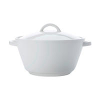 HRNIEC NA PEČENIE porcelán keramika  - biela, Basics, keramika (2.7l) - Maxwell & Williams