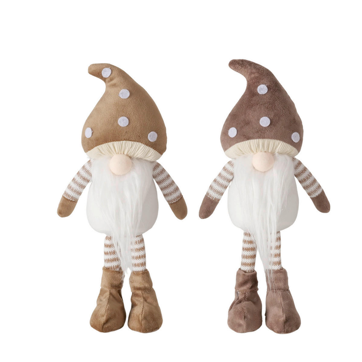 SKŘÍTEK - bílá/hnědá, Basics, kov/textil (14/10/31cm)