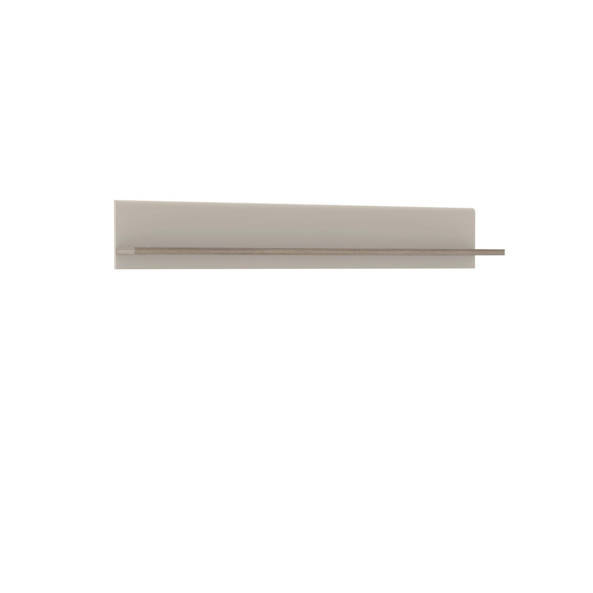 ETAJERĂ DE PERETE 143,8/23,5/25 cm  - bej/culoare lemn stejar, Basics, material pe bază de lemn (143,8/23,5/25cm) - Hom`in