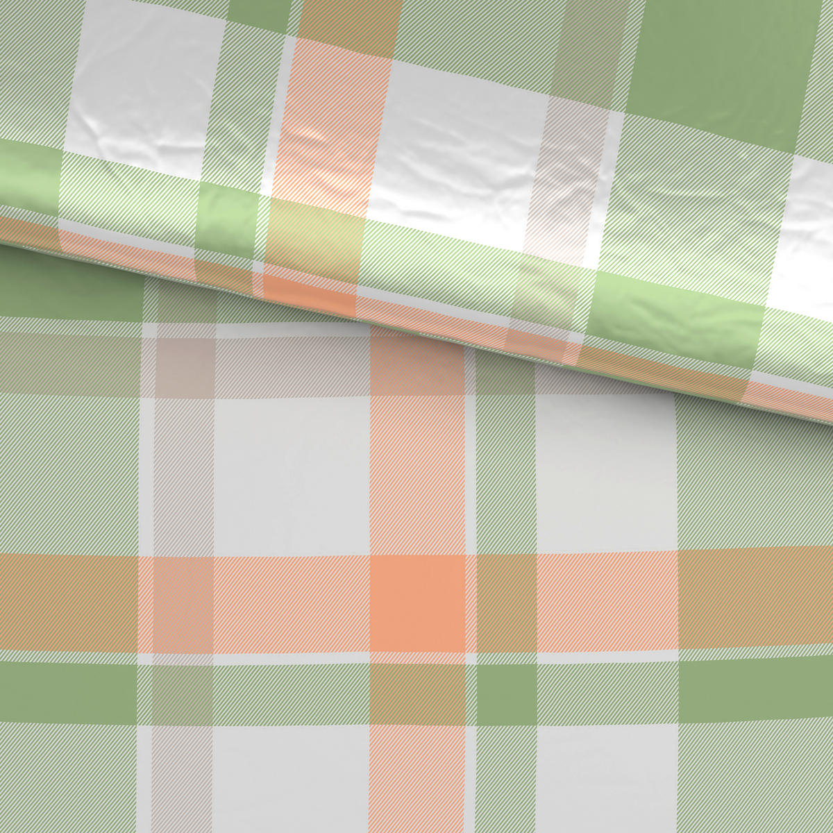 OBOJSTRANNÁ POSTEĽNÁ BIELIZEŇ, satén, zelená, 140/200 cm - zelená, Konventionell, textil (140/200cm) - Esposa