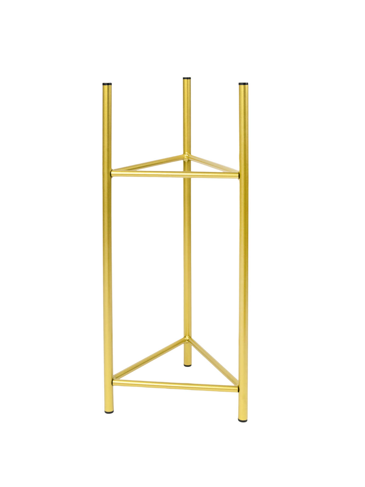 BLUMENSTÄNDER Metall  - Goldfarben, Basics, Metall (27/60/27cm)