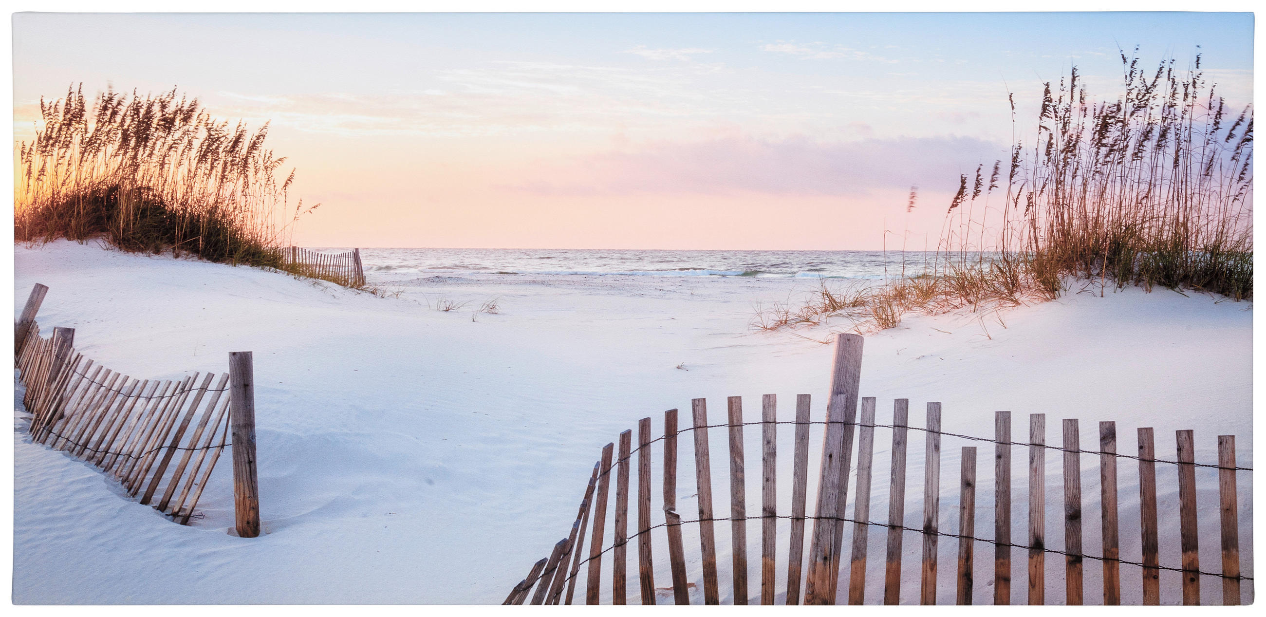 LEINWANDBILD Strand & Meer 115/55 cm  - Multicolor, LIFESTYLE, Holz/Papier (115/55cm)