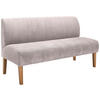 SITZBANK in Holz, Textil Altrosa  - Buchefarben/Altrosa, Konventionell, Holz/Textil (163/88/75cm) - home24