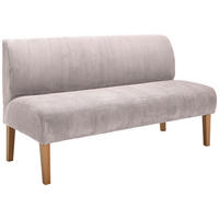 SITZBANK in Holz, Textil Altrosa  - Buchefarben/Altrosa, Konventionell, Holz/Textil (163/88/75cm) - home24