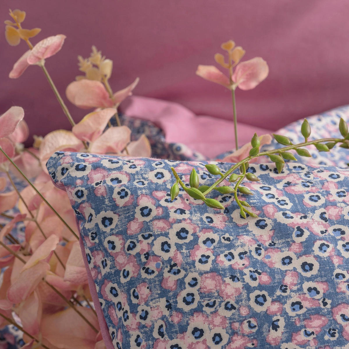 BETTWÄSCHE 135/200 cm  - Lila, Basics, Textil (135/200cm)