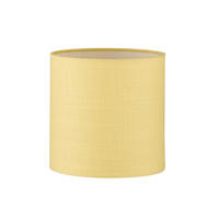 LAMPSKÄRM Modular M 18/18 cm   - vit/gul, Basics, textil (18/18cm) - Fischer & Honsel