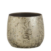 VAZA     keramika  - šampanjac, Osnovno, keramika (25.5/25.5/20cm)