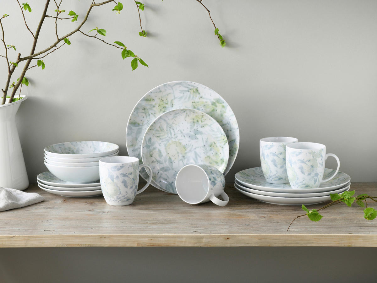 KOMBISERVICE 16-teilig  - Multicolor, Basics, Keramik - Creatable