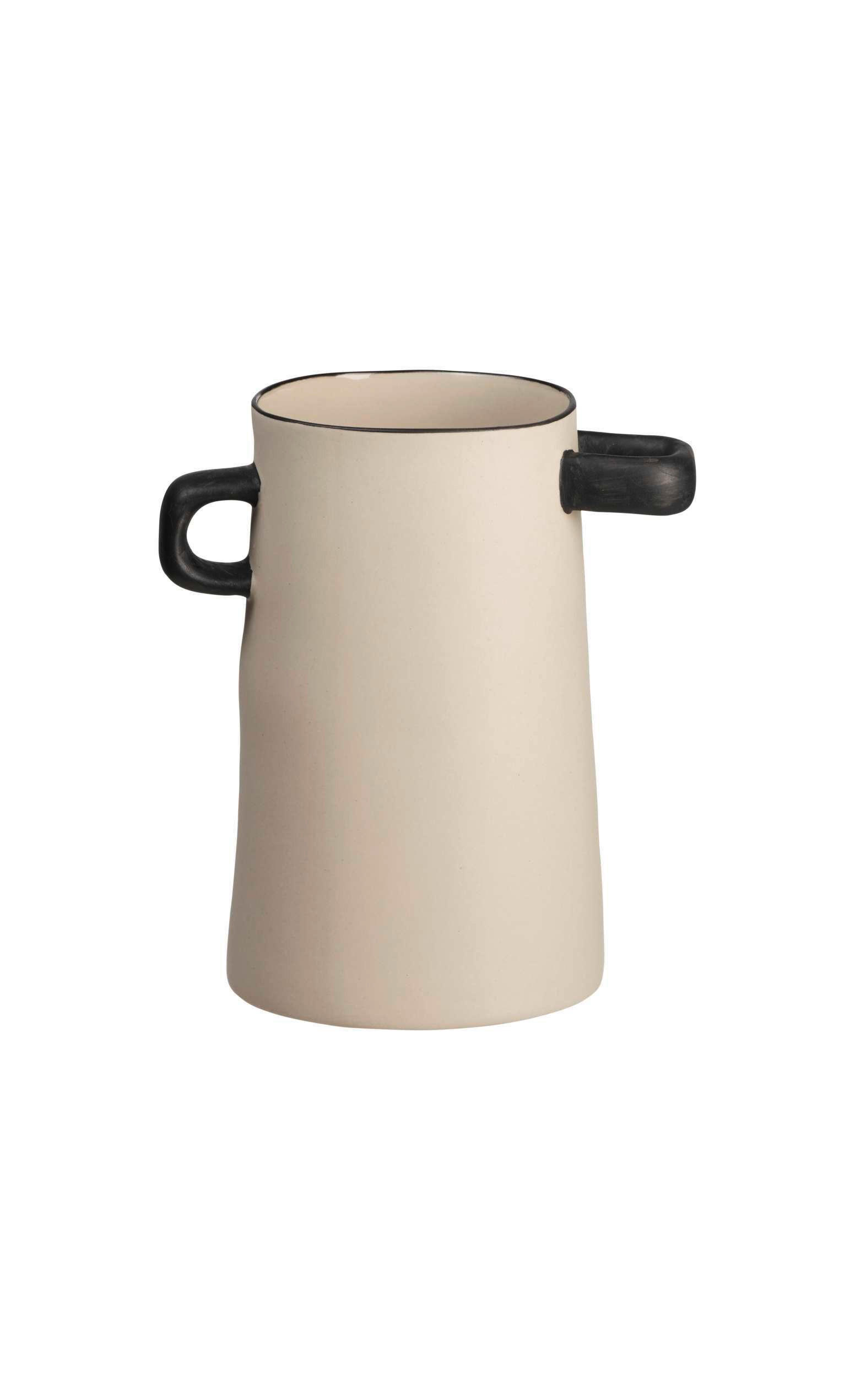 VAZA    17 cm  keramika  - prirodne boje, Basics, keramika (17cm) - ASA