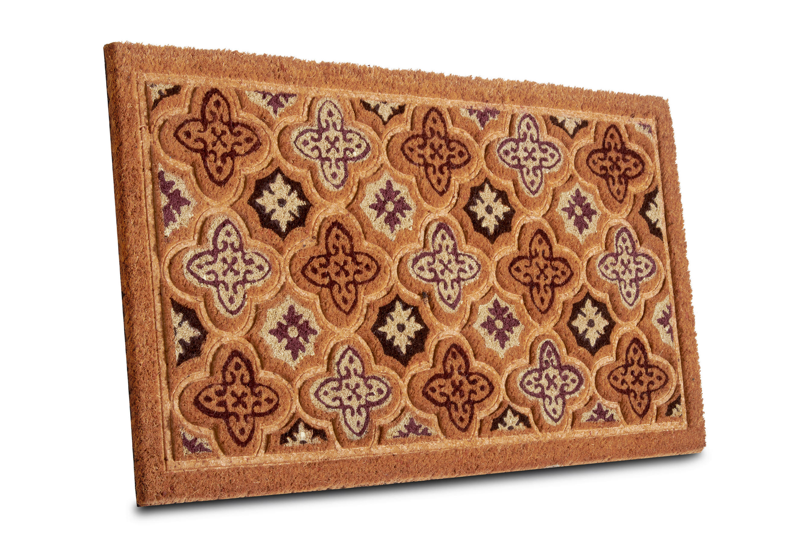 KOKOSMATTE 45/75 cm Mix Mats  - Hellbraun/Dunkelbraun, Basics, Naturmaterialien/Kunststoff (45/75cm) - Esposa