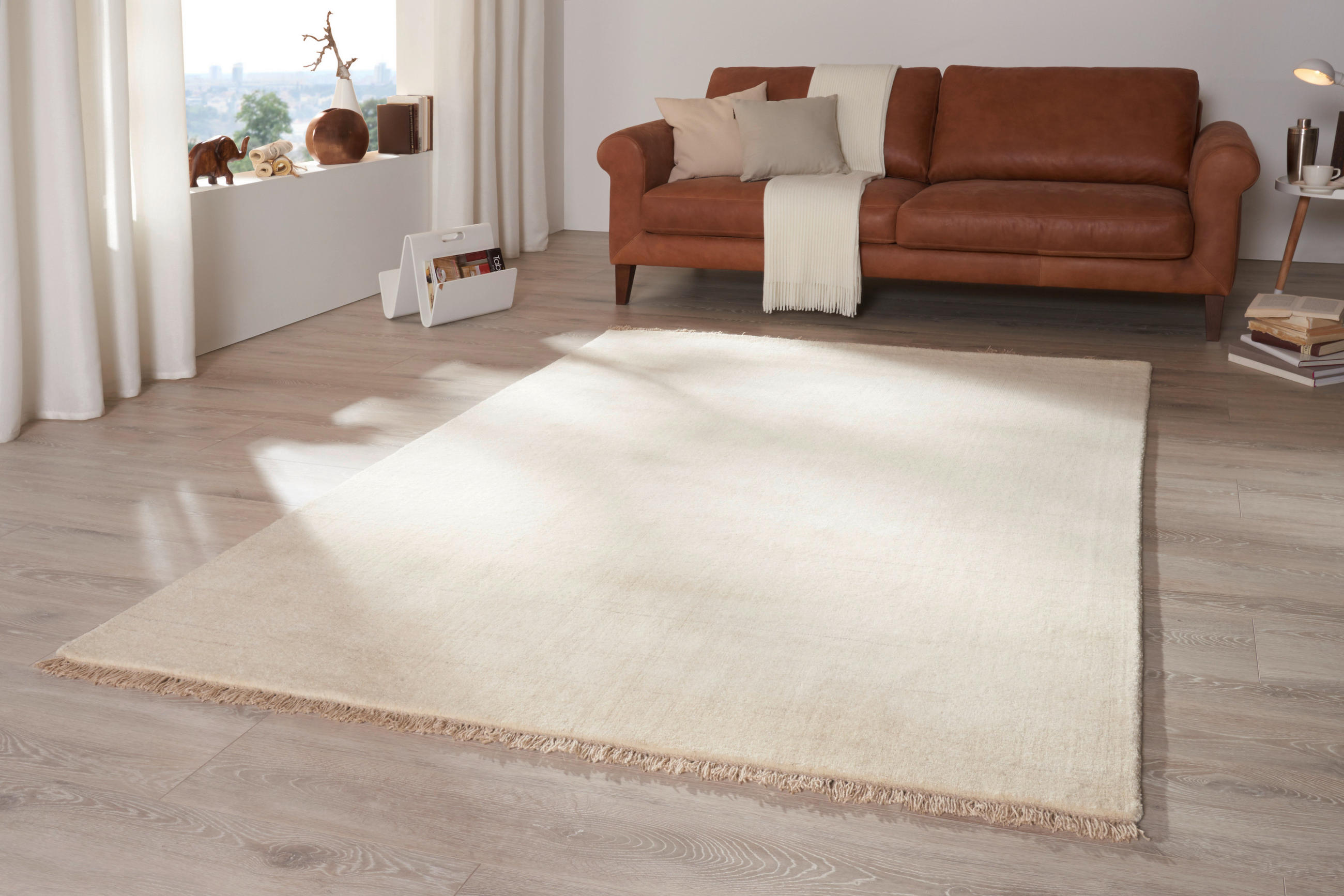 COVOR ORIENTAL  Gabbeh Premium Natur  - culoare natur, Design, textil (160/230cm) - Cazaris