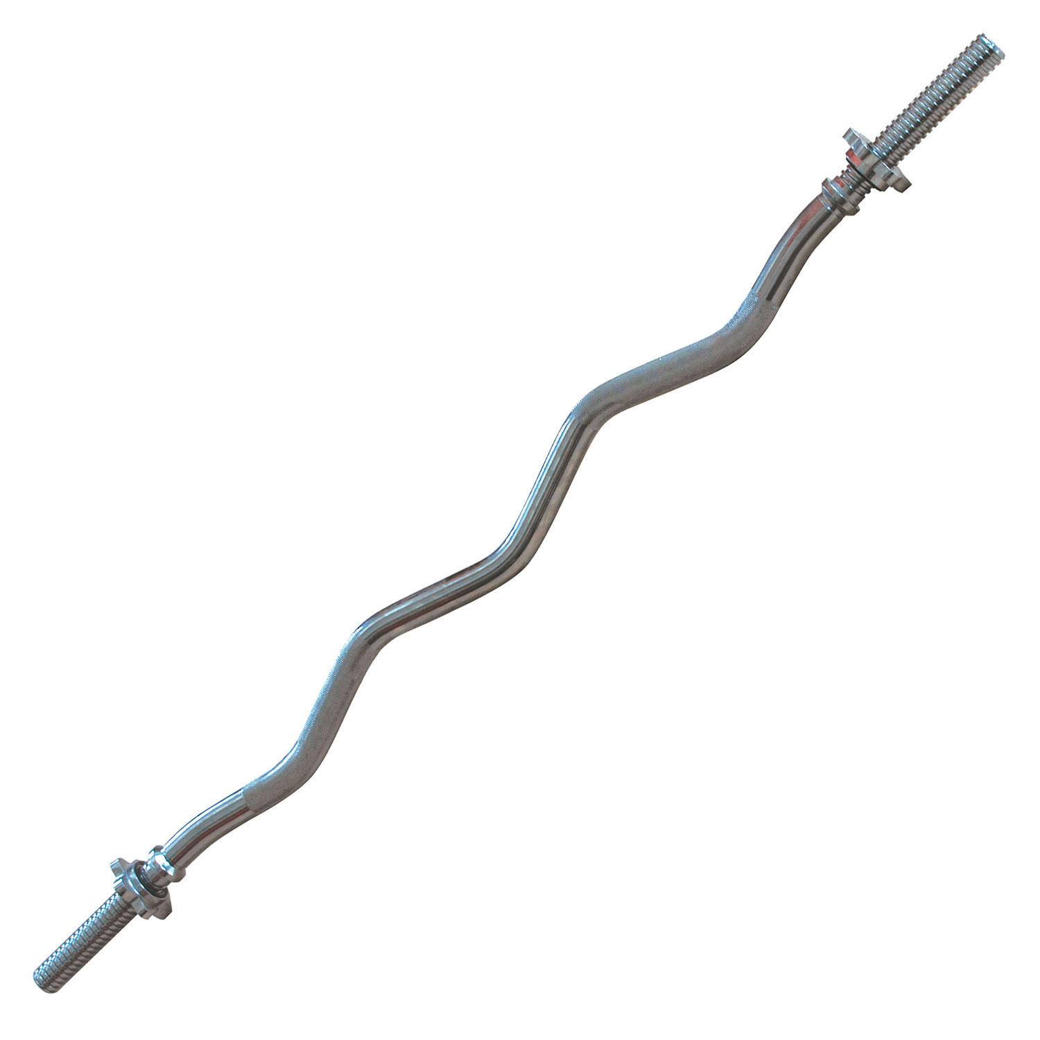 HANTELSTANGE  - Silberfarben, KONVENTIONELL, Metall (120/3/3cm)