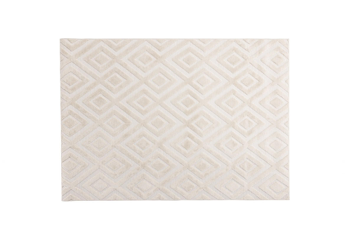 FLATVÄVD MATTA 160/230 cm  - vit, Basics, textil (160/230cm)