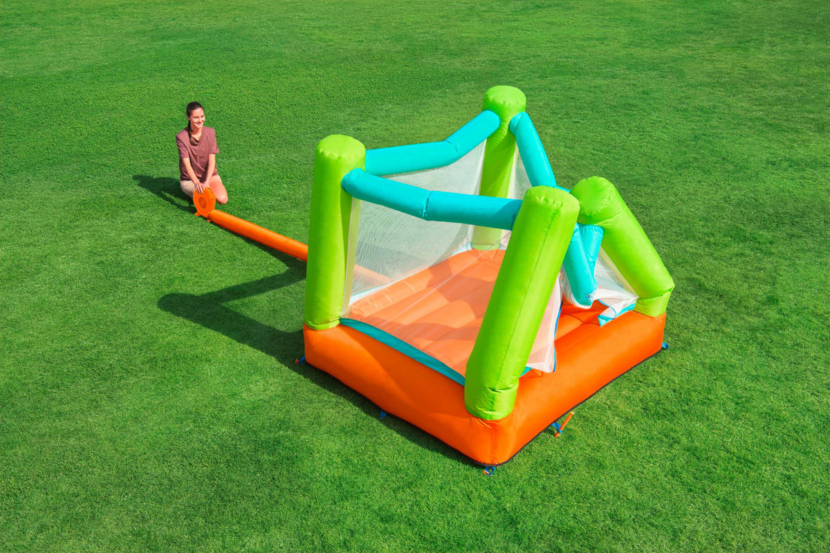 TRAMPOLIN 194/175/170 cm  - Multicolor, Basics, Kunststoff/Metall (194/175/170cm) - Bestway